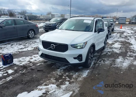 2025 Volvo Xc40 B5 Plus Dark Theme from USA, damaged, VIN YV4L12UC6S2606417